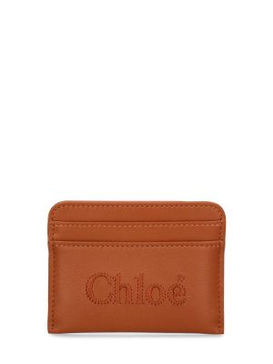 Kožená peňaženka Chloé