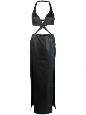 Dlouhé šaty Chiara Ferragni černé