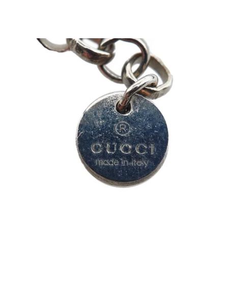 Collar Gucci Vintage plateado