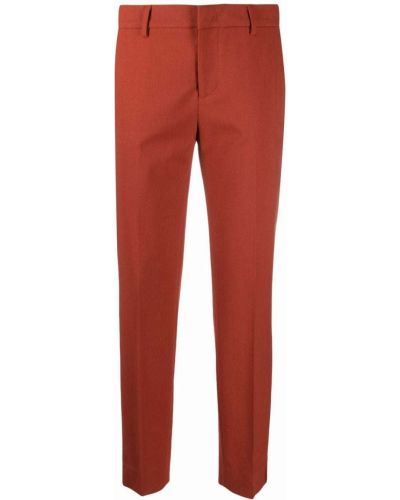 Pantalones slim fit Pt01 rojo