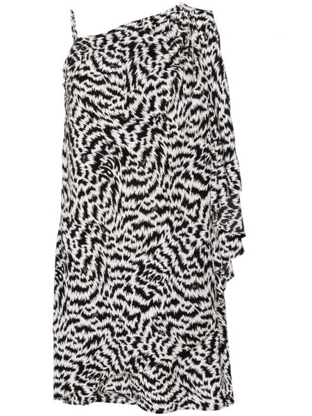 Drapeeritud mustriline kleit Karl Lagerfeld