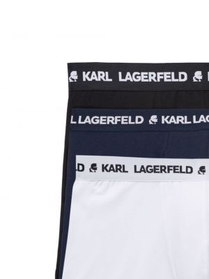 Boxershorts aus baumwoll Karl Lagerfeld blau