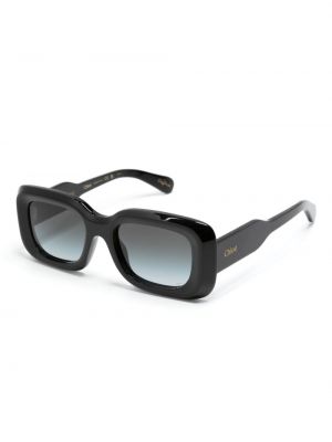 Sluneční brýle s potiskem Chloé Eyewear černé