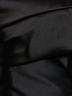 Mini vestido asimétrico Solace London negro