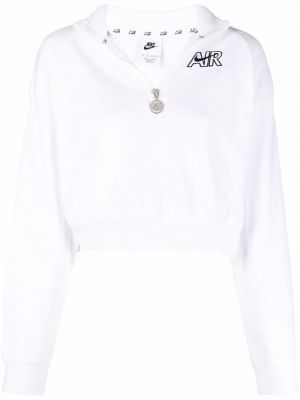 Укороченный пуловер Nike, белый