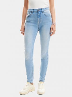 Jeans skinny Desigual blu