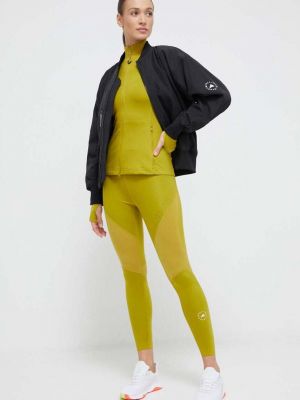 Bomber jakna oversized Adidas By Stella Mccartney crna