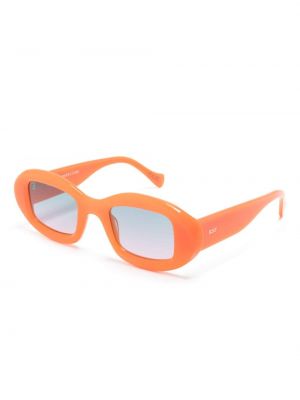 Raštuotos akiniai nuo saulės Retrosuperfuture oranžinė