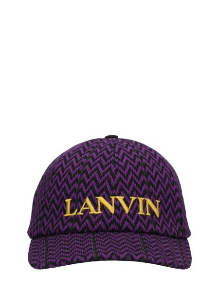 Čepice Lanvin fialový