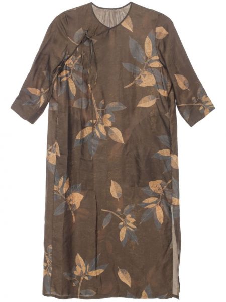 Midi haljina s printom Uma Wang
