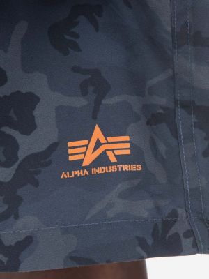 Pantaloni scurți Alpha Industries albastru
