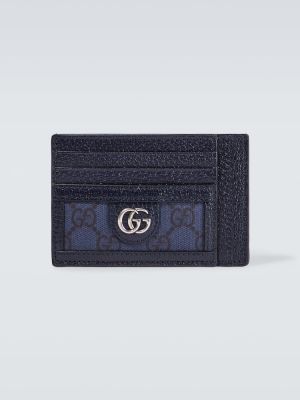 Δερμάτινος πορτοφόλι Gucci μπλε