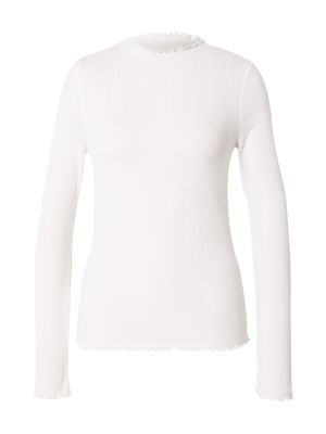 Majica z dolgimi rokavi Lindex bela