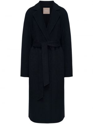Merino gyapjú gyapjú kabát 12 Storeez fekete