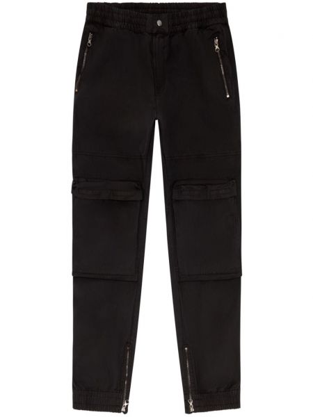 Pantaloni 7/8 Diesel negru