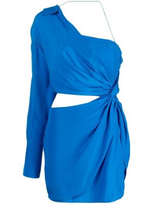 Коктейлна рокля Gauge81 синьо