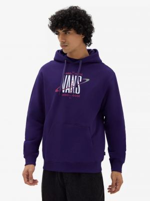 Džemperis su gobtuvu Vans violetinė