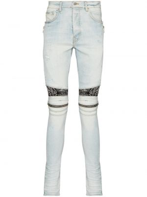 Skinny fit-jeans Amiri blå