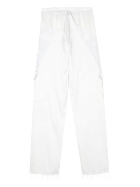 Pantalon cargo avec poches Atu Body Couture blanc