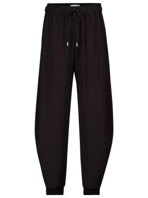 Rovné nohavice s vysokým pásom Chloã© čierna