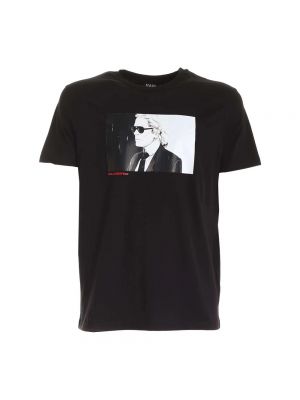Koszulka z nadrukiem Karl Lagerfeld