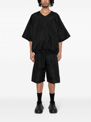 Marškinėliai v formos iškirpte Alexander Wang juoda