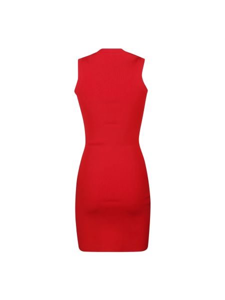Mini vestido Victoria Beckham rojo