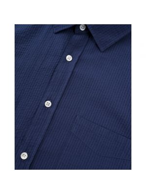 Koszula w paski Hartford niebieska