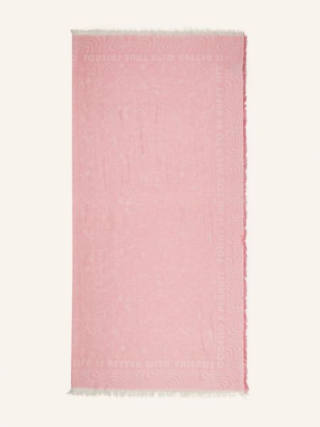 Žakárový šátek Codello růžový