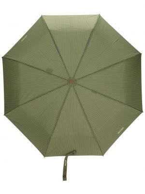 Regenschirm mit print Moschino grün