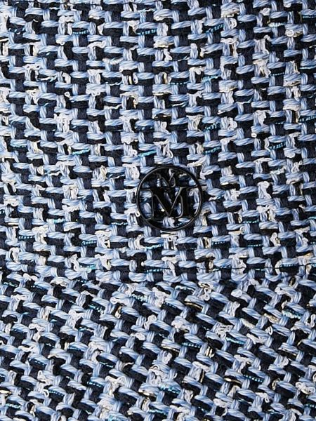 Tweed mütze Maison Michel blau