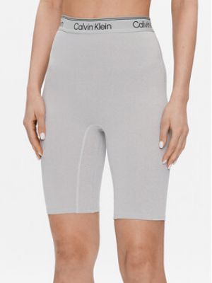 Shorts de sport slim Calvin Klein Performance gris