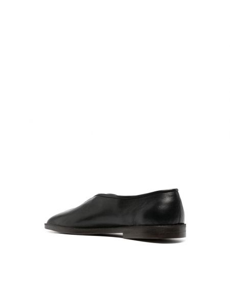 Loafers de cuero slip on Lemaire negro