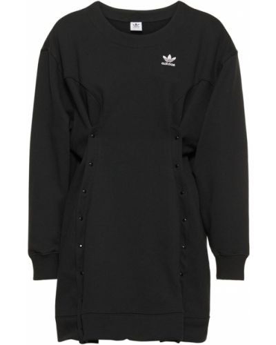 Bavlnené šaty Adidas Originals čierna