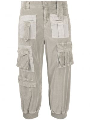 Pantalon cargo avec poches Blumarine gris