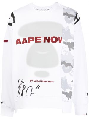 Tröja Aape By *a Bathing Ape® vit