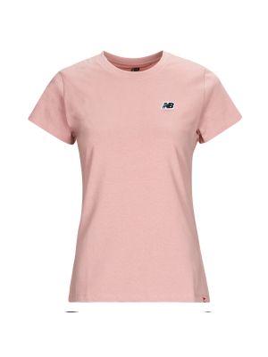 Tričko s krátkými rukávy New Balance růžové