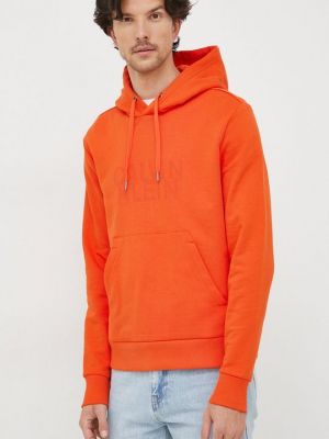 Толстовка Calvin Klein оранжевая