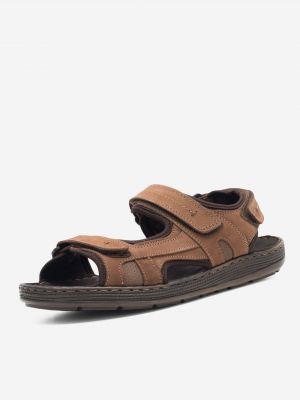Kožené sandály Lasocki hnědé