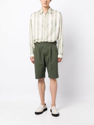 Shorts mit plisseefalten Man On The Boon. grün