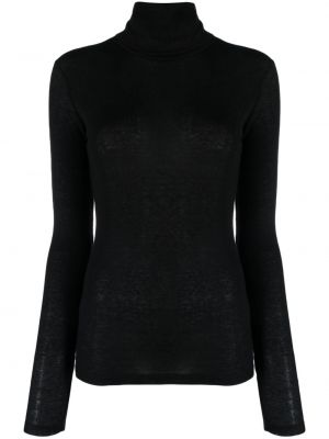Slim fit sveter Closed čierna