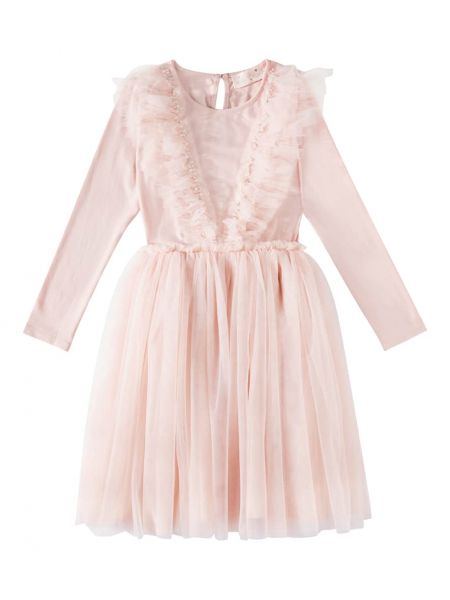 Tyll jersey dress for jenter Tutu Du Monde rosa