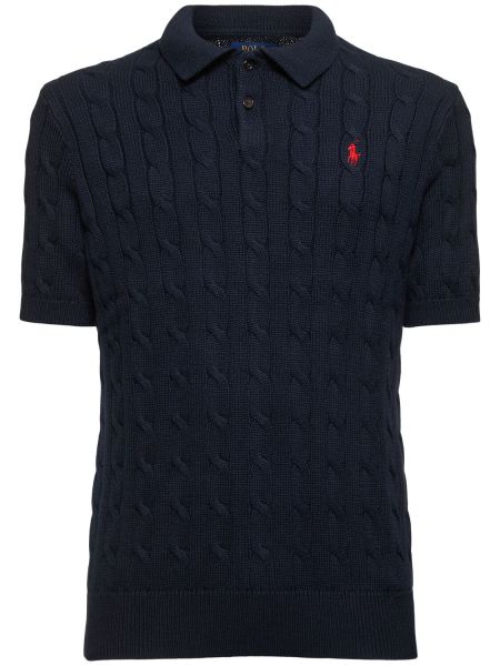 Poloskjorte med korte ermer Polo Ralph Lauren blå