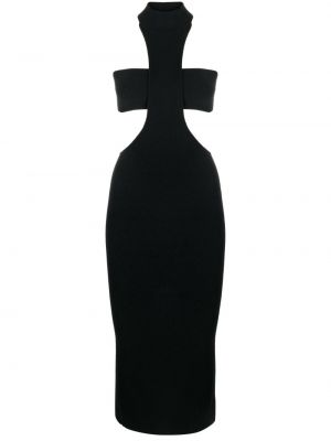 Sukienka midi z otwartymi plecami Jacob Lee czarna