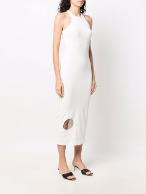 Šaty bez rukávů Off-white bílé