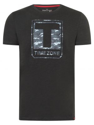 Póló Timezone fekete