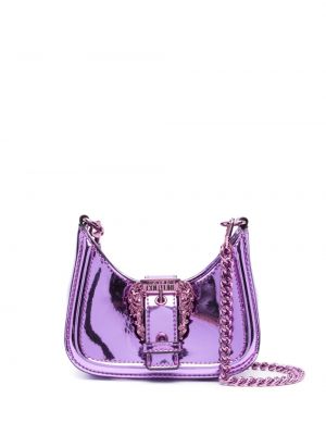 Schultertasche Versace Jeans Couture lila