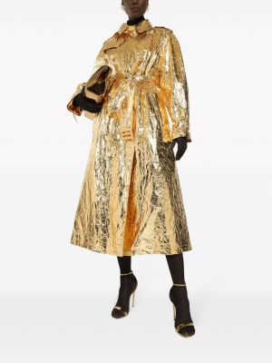 Paltas Dolce & Gabbana auksinė