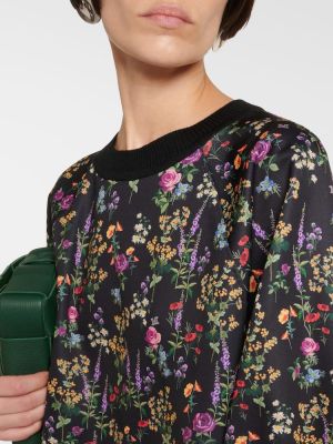 Haljina s cvjetnim printom od jersey Max Mara
