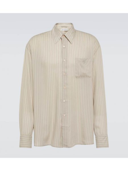 Camisa a rayas Our Legacy beige